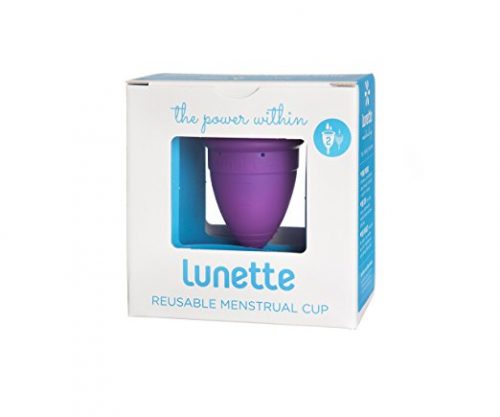  Lunette Menstrual Cup - Violet - Model 2 for Medium to Heavy Menstruation