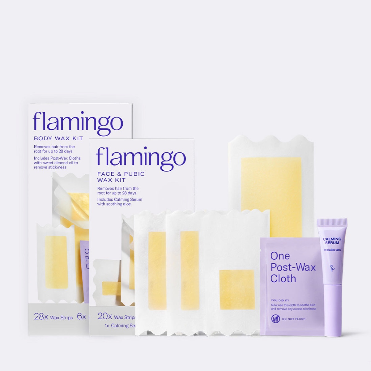Flamingo Head to Toe Wax Kit