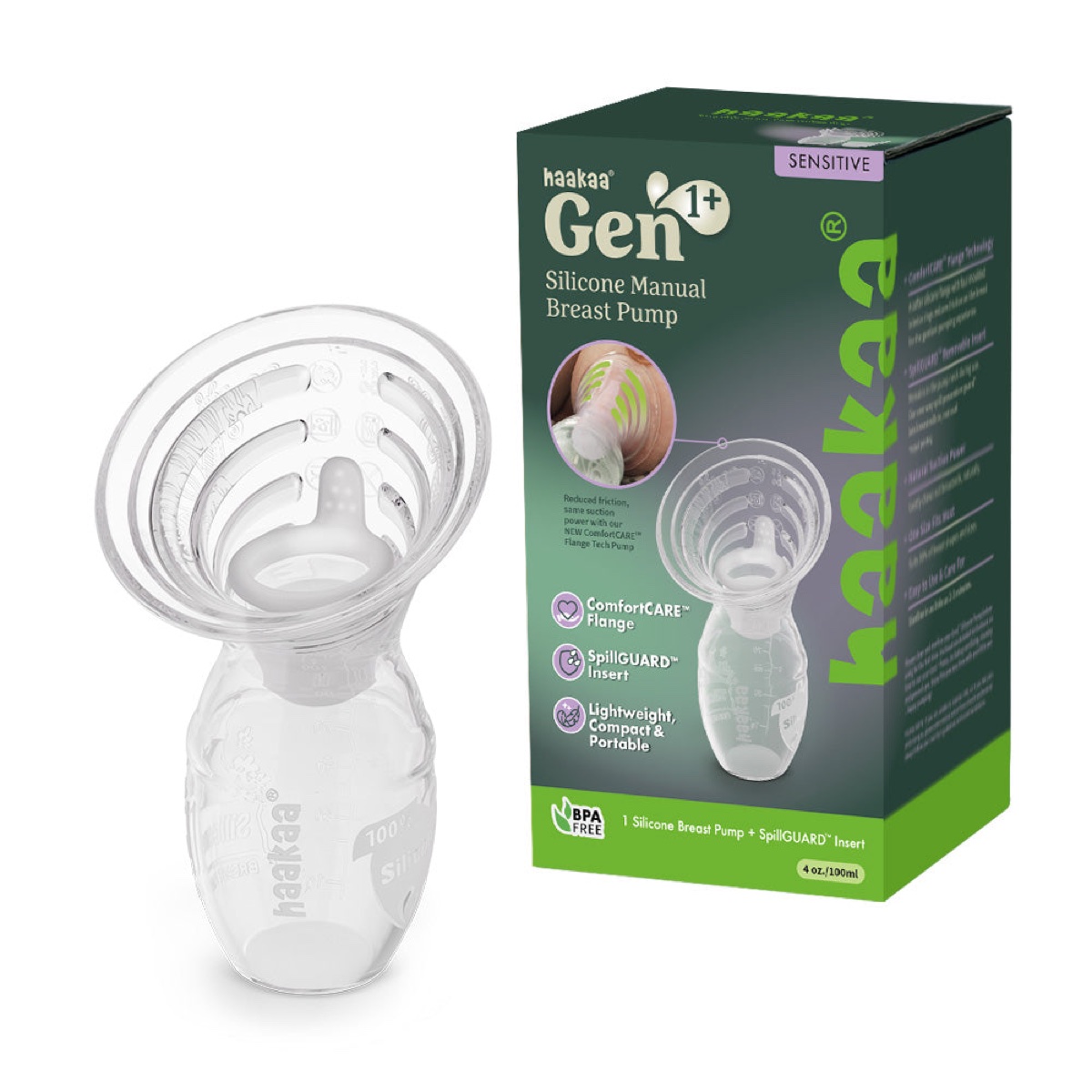 Haakaa silicone milk collector