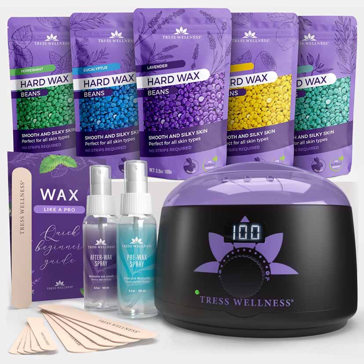 Tress Wellness Hard Wax Kit